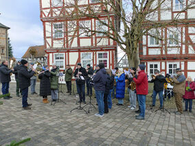 Feier des „Weihnachtsfriedens“ in Naumburg (© Karl-Franz Thiede)